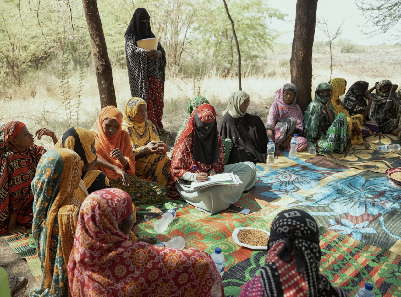 A women's community dialogue documented in the Somali region of Ethiopia